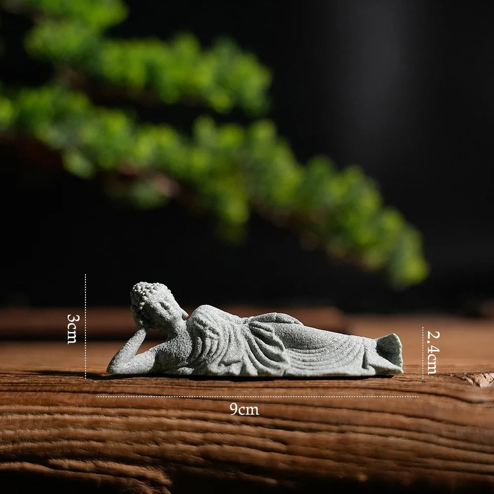 Handgefertigte Reclining Buddha Statue