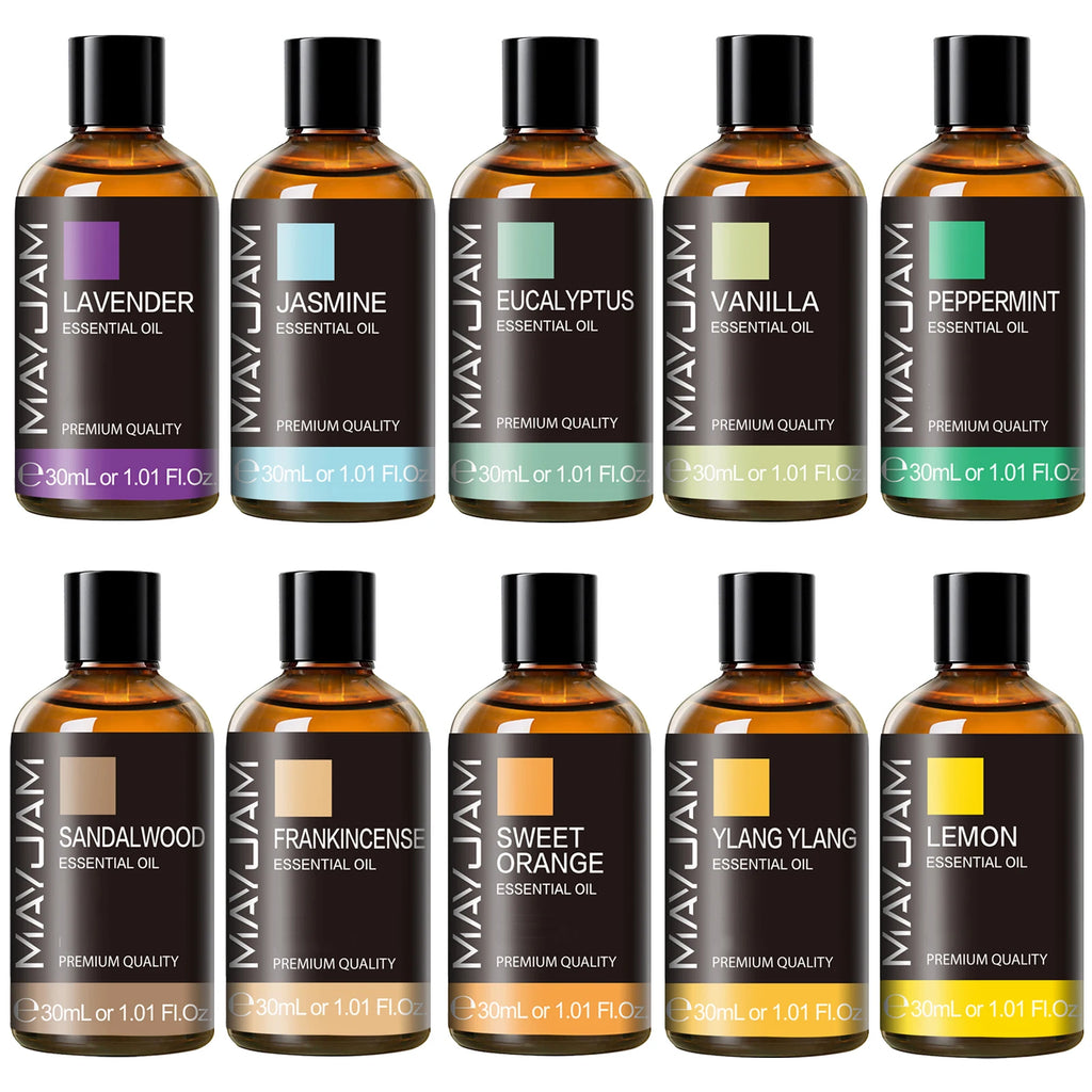MAYJAM Ätherische Öle – 30 ml reine Pflanzenextrakte