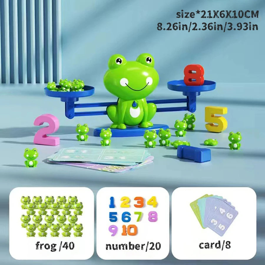 Lernspielzeug Frosch-Waage