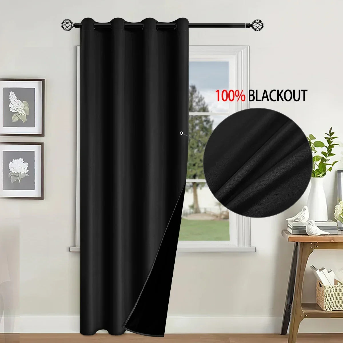 100% Blackout Curtain
