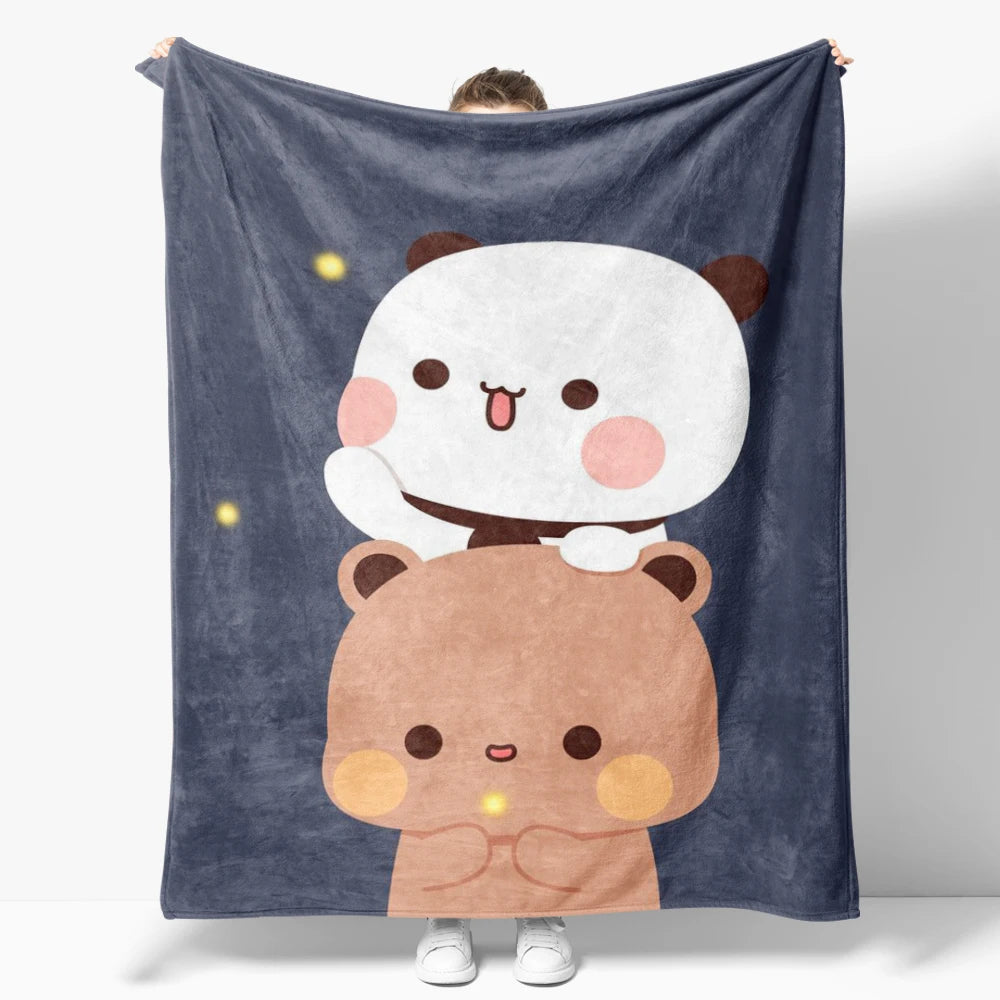 Bubu-Dudu-Flanell-Wohndecke