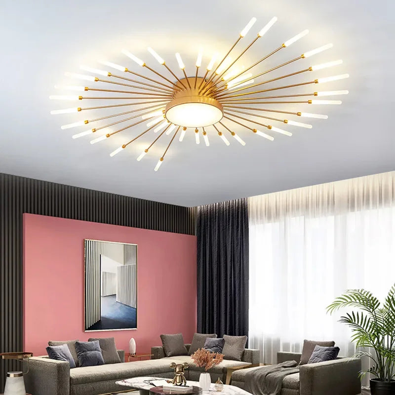 Elegante LED-Deckenleuchte