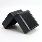 Elegante schwarze Uhrenbox