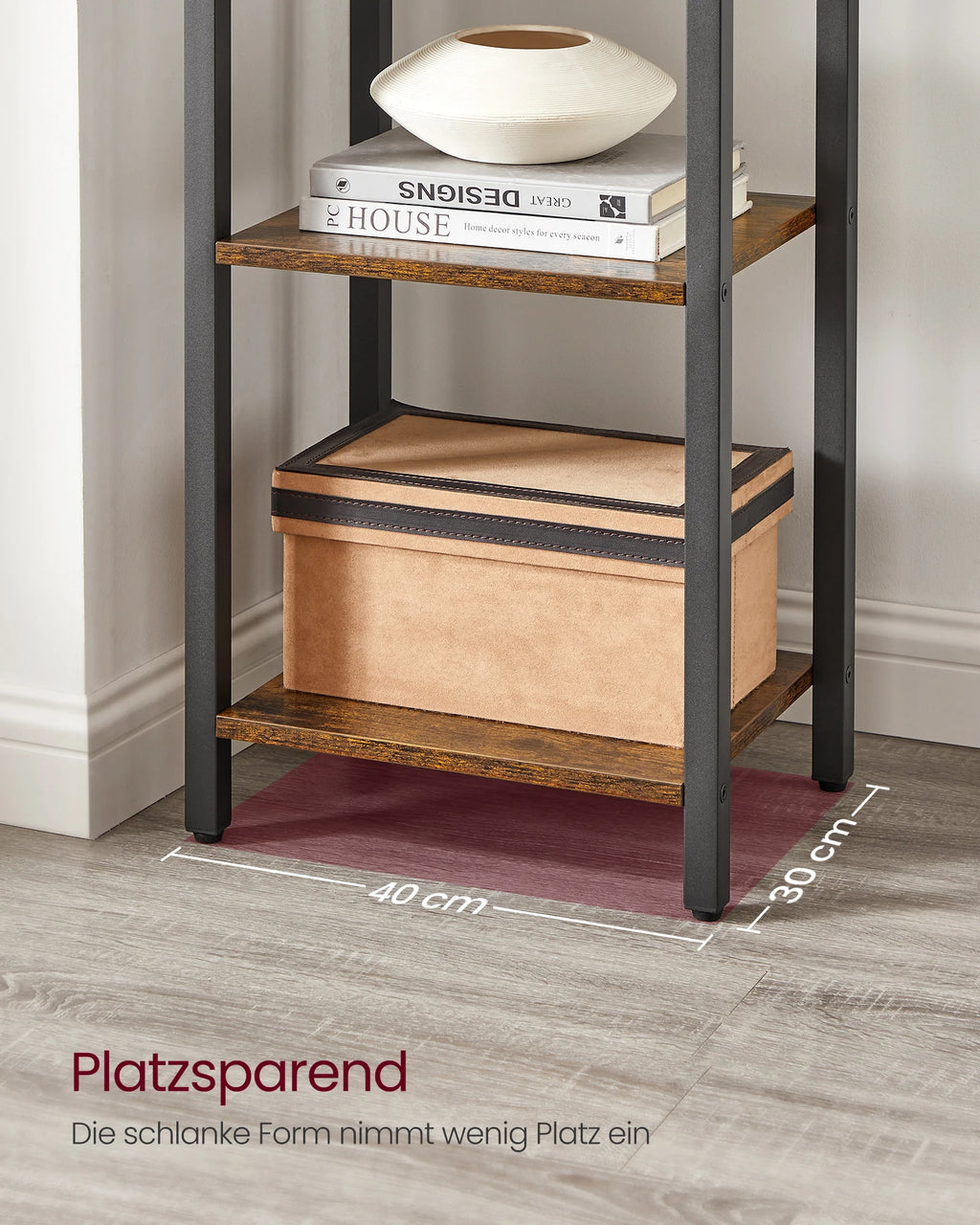 Stilvolles Schuhregal