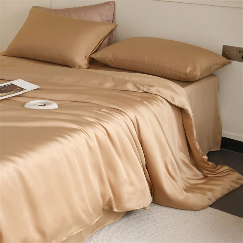 Premium Mulberry Seide Bettwäsche Set