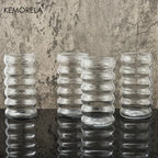 500ml Wellenform-Trinkgläser
