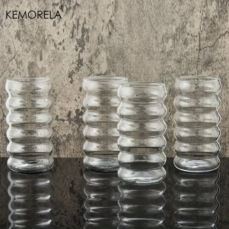500ml Wellenform-Trinkgläser