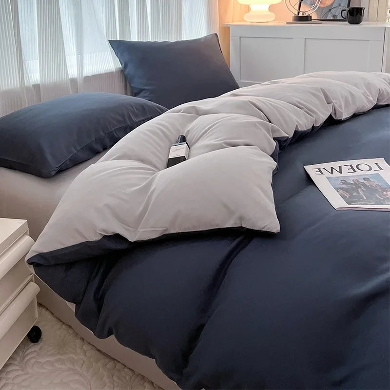 Parure de lit luxueuse 4 pièces