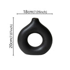 Moderne Donut-Vase
