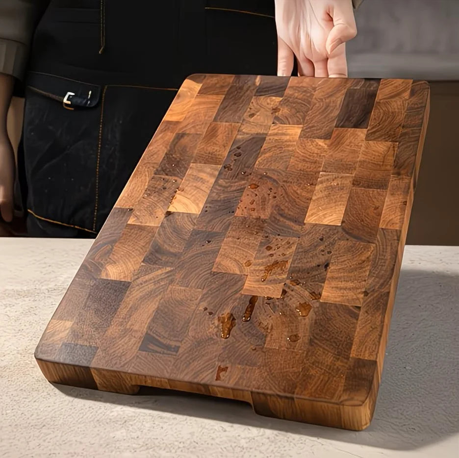 Premium End-Grain Schneidebrett-Set