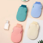 Exfolierende Badehandschuh