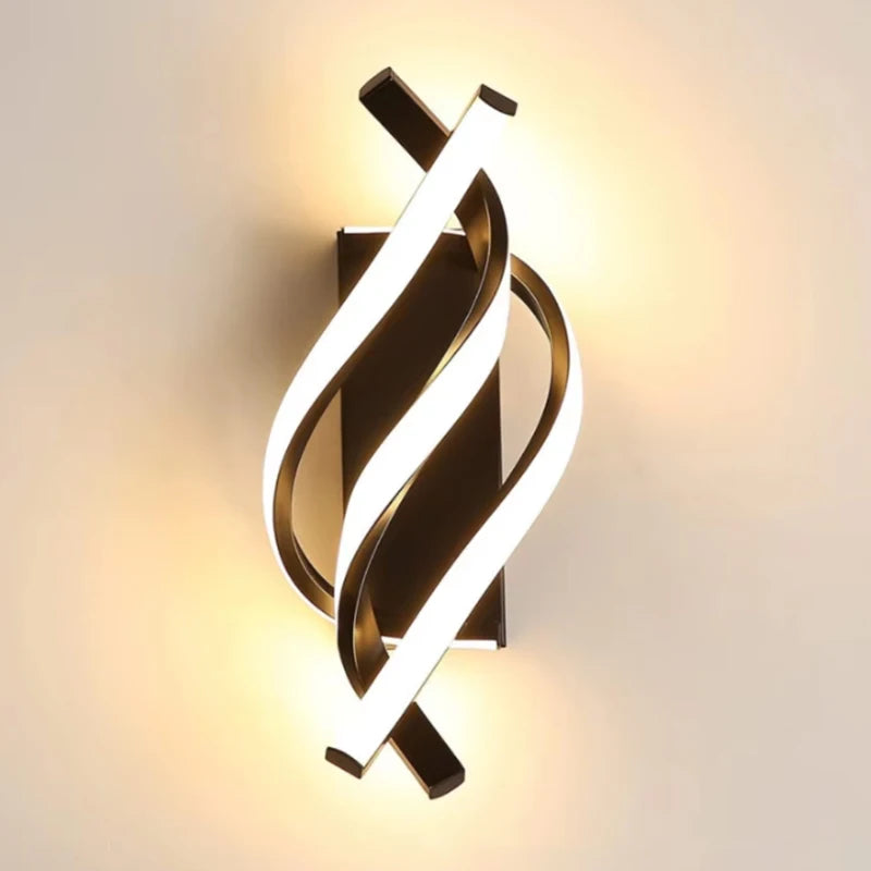 Stilistische LED-Wandleuchte