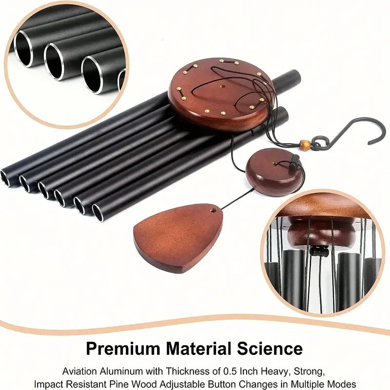 Elegante Metall-Windspiele