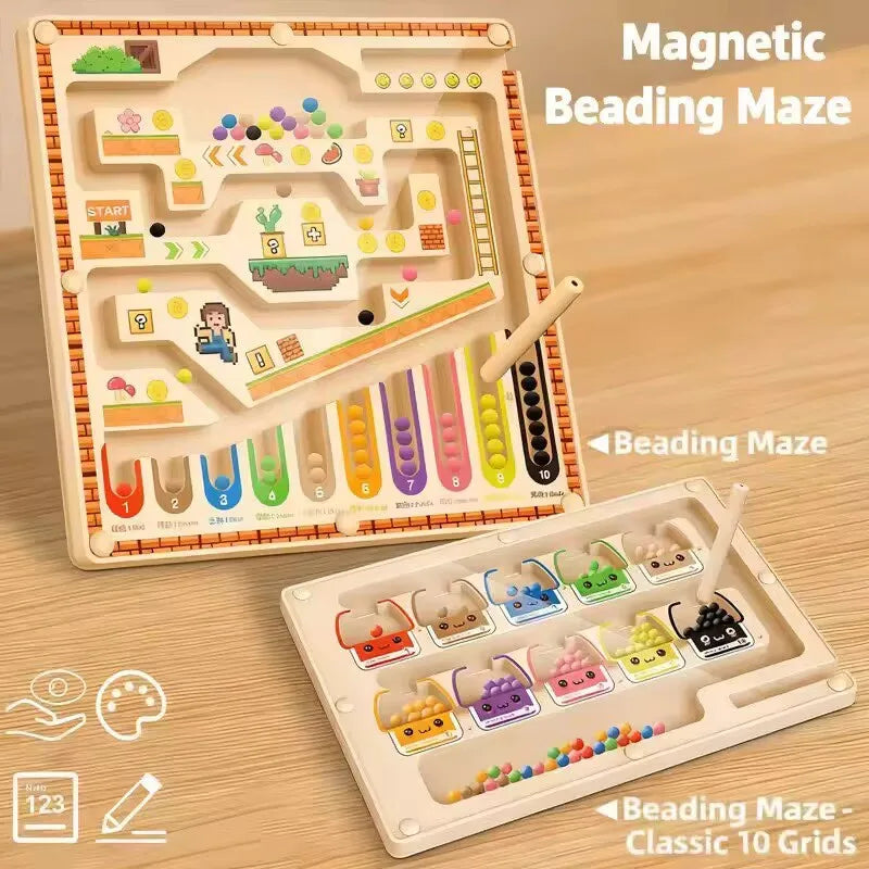 Magnetisches Farb- und Formen-Sortierpuzzle