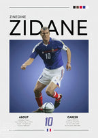 Modernes Fußball-Poster