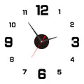 Moderne 3D Wanduhr