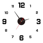 Moderne 3D Wanduhr