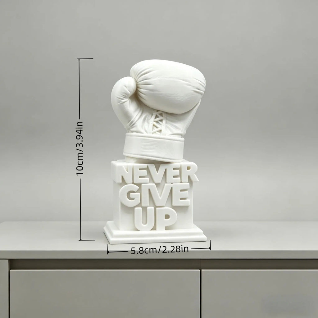 3D-gedruckte Boxhandschuh-Figur