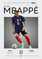 Modernes Fußball-Poster