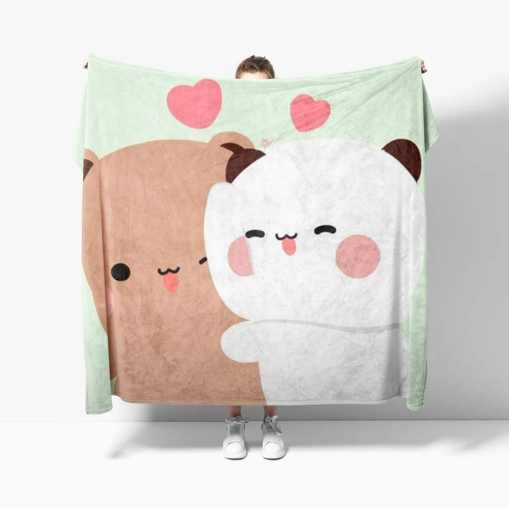 Bubu-Dudu-Flanell-Wohndecke