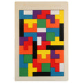 Klassisches Holz-Tangram-Puzzle
