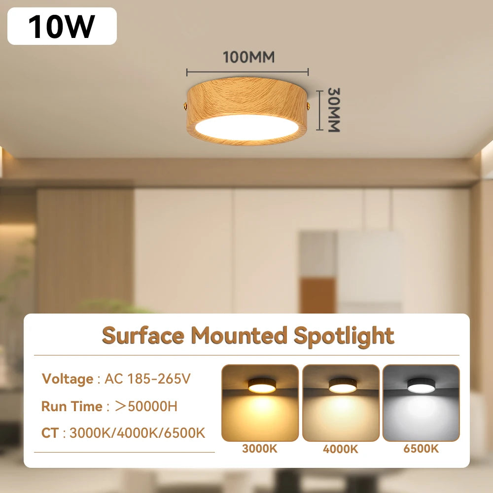 Elegante GX53 LED-Deckenleuchte