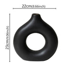 Moderne Donut-Vase