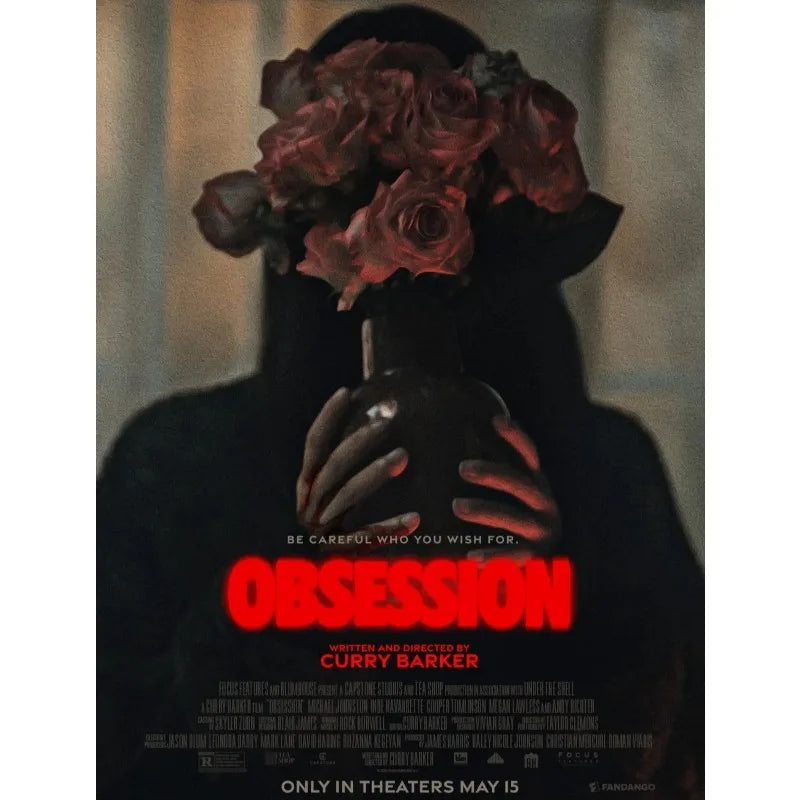 OBSESSION Movie 2026 Horror Gothic Film Aesthetic Poster