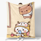 Bubu-Dudu-Flanell-Wohndecke
