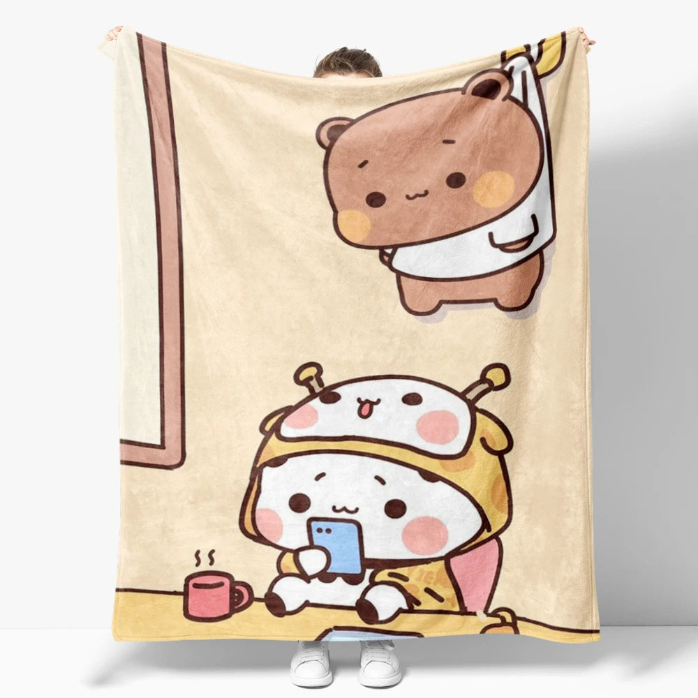 Bubu-Dudu-Flanell-Wohndecke