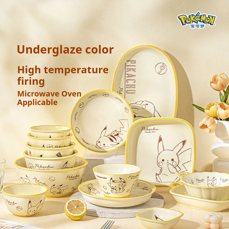 Offiziell lizenziertes Pokémon-Keramikgeschirr-Set