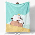Bubu-Dudu-Flanell-Wohndecke