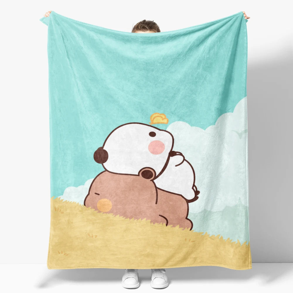 Bubu-Dudu-Flanell-Wohndecke