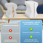Ergonomisches Beinkissen mit Memory Foam