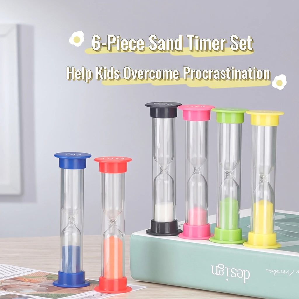 6er-Set Sanduhr-Timer