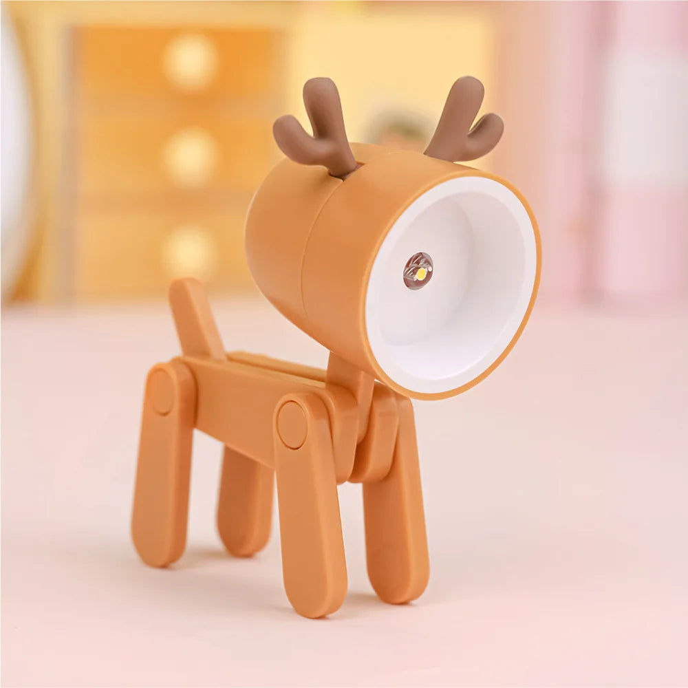 Mini-LED-Nachtlicht und faltbare Schreibtischlampe