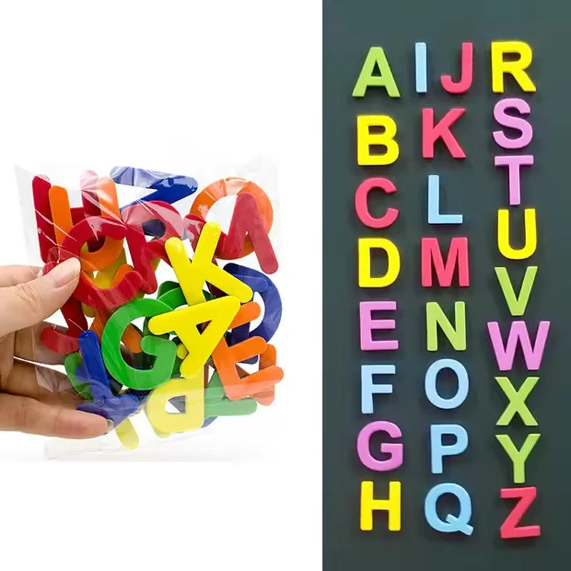 Magnetische ABC-Aufkleber mit Buchstaben