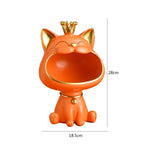 Charmante Glückskatzenfigur