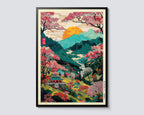 Atemberaubendes japanisches Wandkunst-Poster