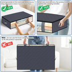 Praktische 4er-Set Unterbett-Behälter