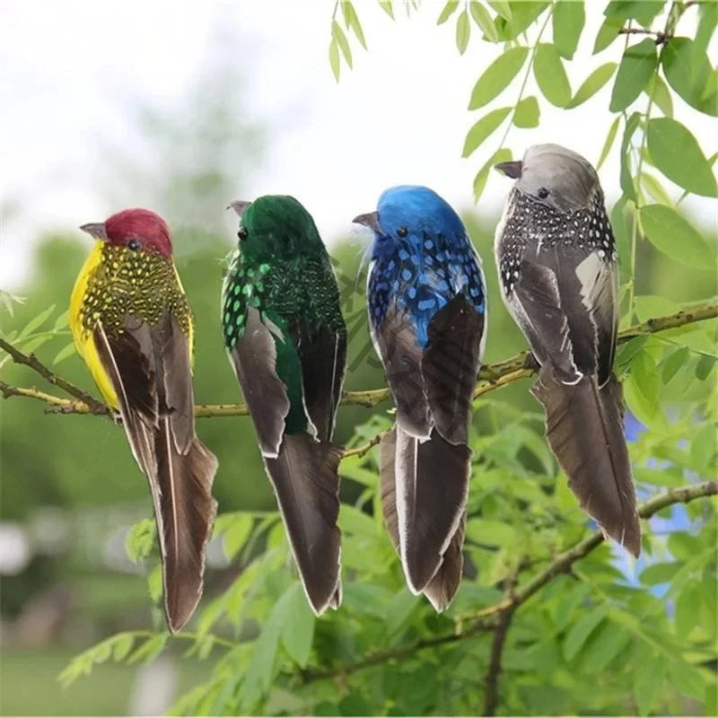 Realistischer Kunstvogelortament