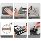 Wandmontiertes Badezimmer-Organizer-Regal