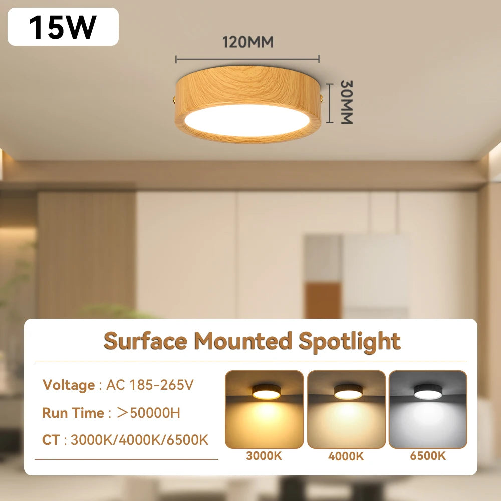 Elegante GX53 LED-Deckenleuchte