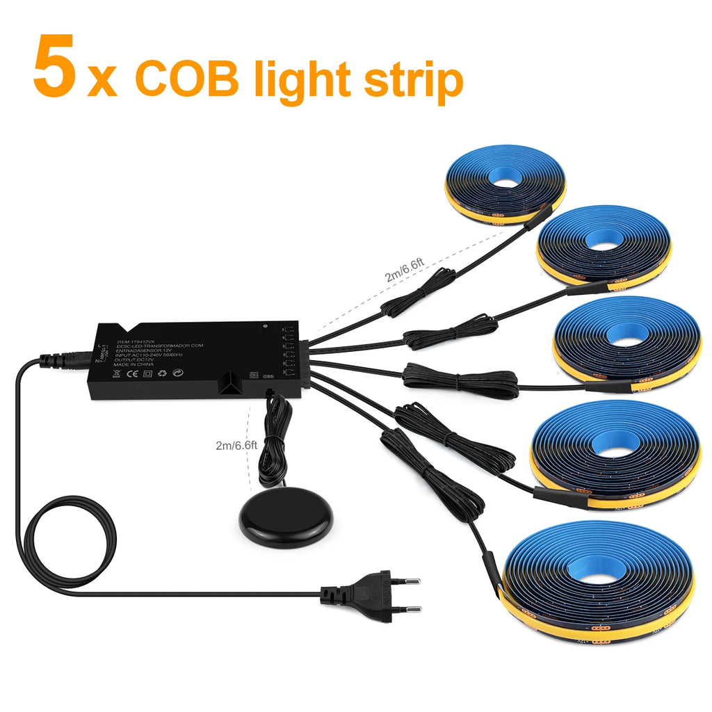 Moderne LED-Akustikpaneel mit Touch-Senso