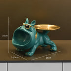 Charmante Resin-Hundestatue