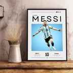 Modernes Fußball-Poster
