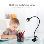 Flexible LED-Clip-Tischleuchte