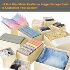 3er-Set Schubladenorganizer