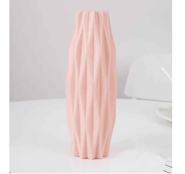 Moderner Kunststoff-Blumenvase
