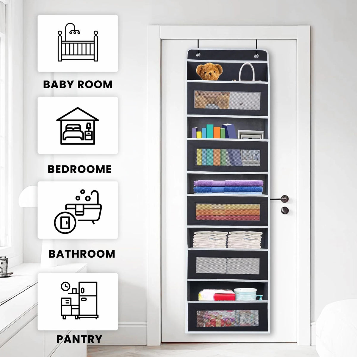 5-Fach Over-the-Door Organizer